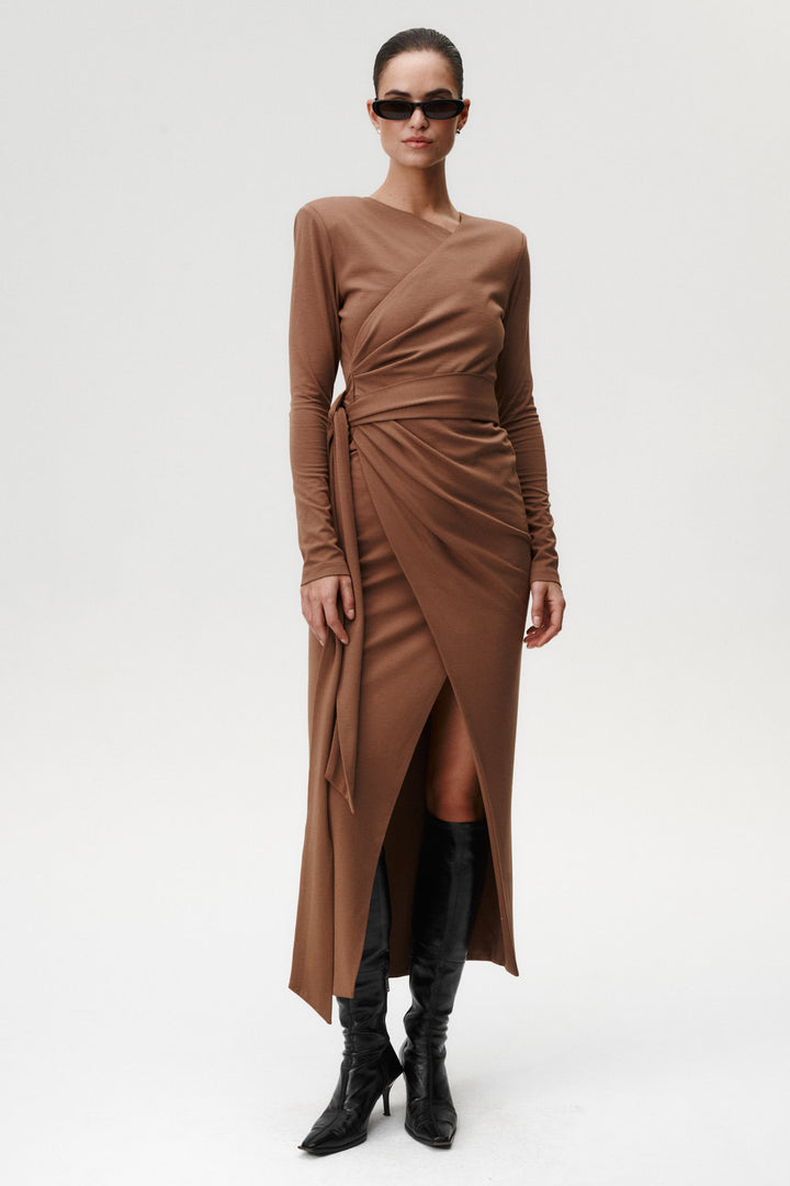 Audrey Dress Brown - Undress Code EUR