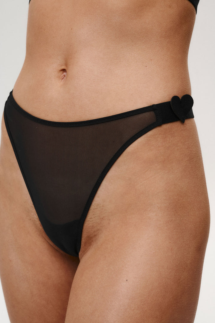 Beloved Thong Black - Undress Code EUR