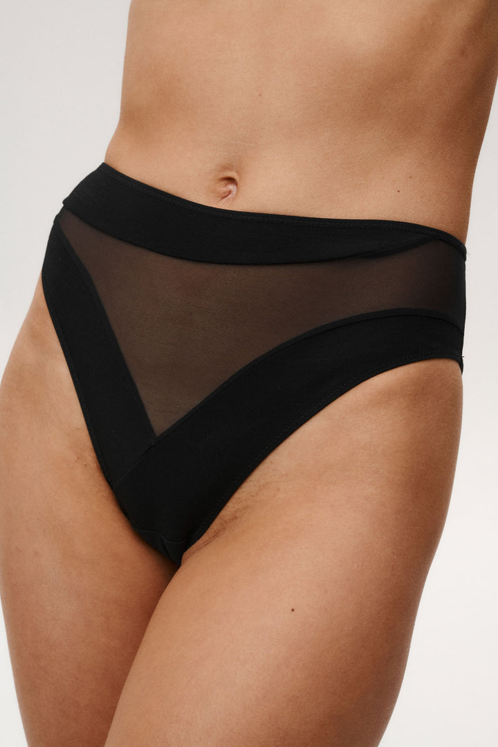 Lustre Panties Black - Undress Code EUR