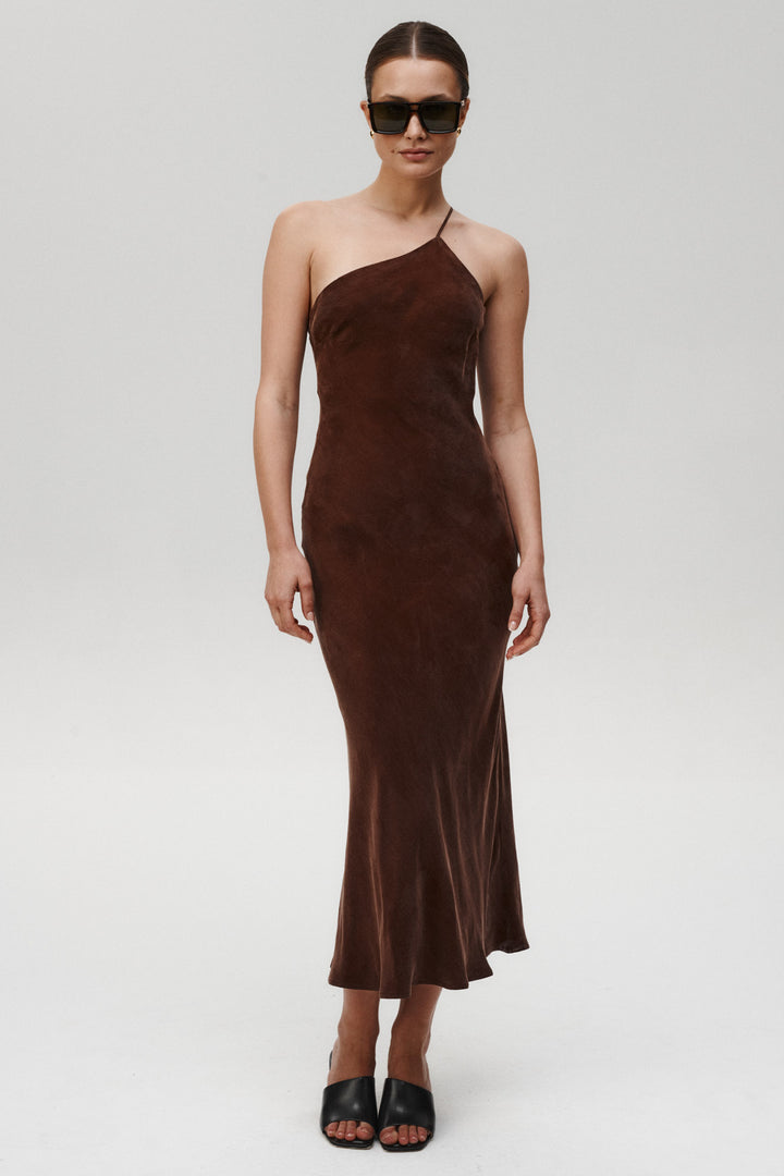 Under the Sun Dress Brown - Undress Code EUR